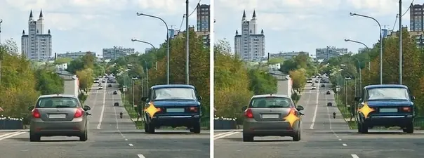Ситуация, в которой водитель транспортного средства, движущегося по правой полосе, обязан уступить д