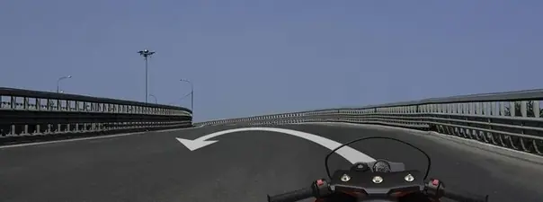 Разрешено ли Вам выполнить разворот на мосту по указанной траектории?