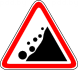 Знак 1.26 Падение камней