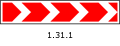 Знак 1.31.1 Направление поворота