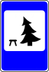 Знак 6.11 Место отдыха