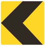 Знак 1.31.5 Направление поворота
