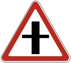 Знак 2.3.1 Пересечение со второстепенной дорогой