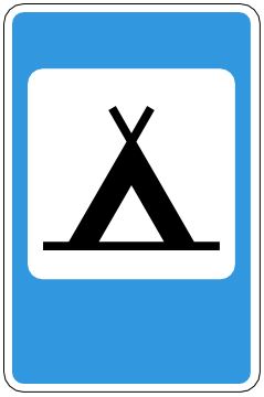 Знак 6.10 Кемпинг
