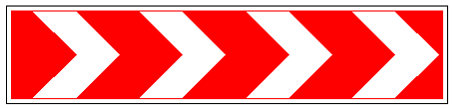 Знак 1.32.1 Направление опасного поворота