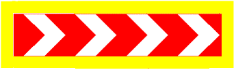 Знак 1.32.2 Направление опасного поворота