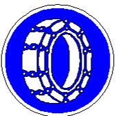 Знак 4.8 Обязательное применение цепей противоскольжения