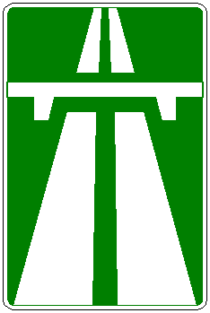 Знак 5.2 Автомагистраль
