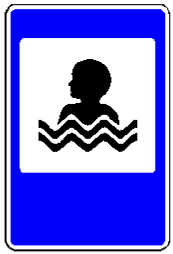 Знак 5.32 Пляж или плавательный бассейн