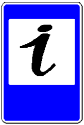 Знак 5.33 Пункт туристической информации