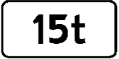 Знак 6.13 Ограничение максимальной массы