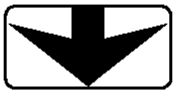Знак 6.16 Полоса движения