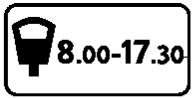 Знак 6.7.8 Время действия