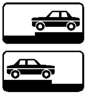 Знак 6.8.8 Способ постановки транспортного средства на стоянку